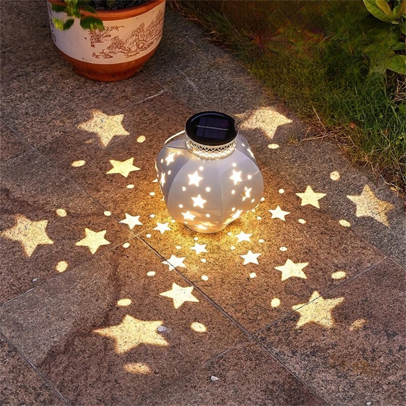 Outdoor Lighting Brands - Projektor Ogrodowy w Kształcie Gwiazdy, Wiszące