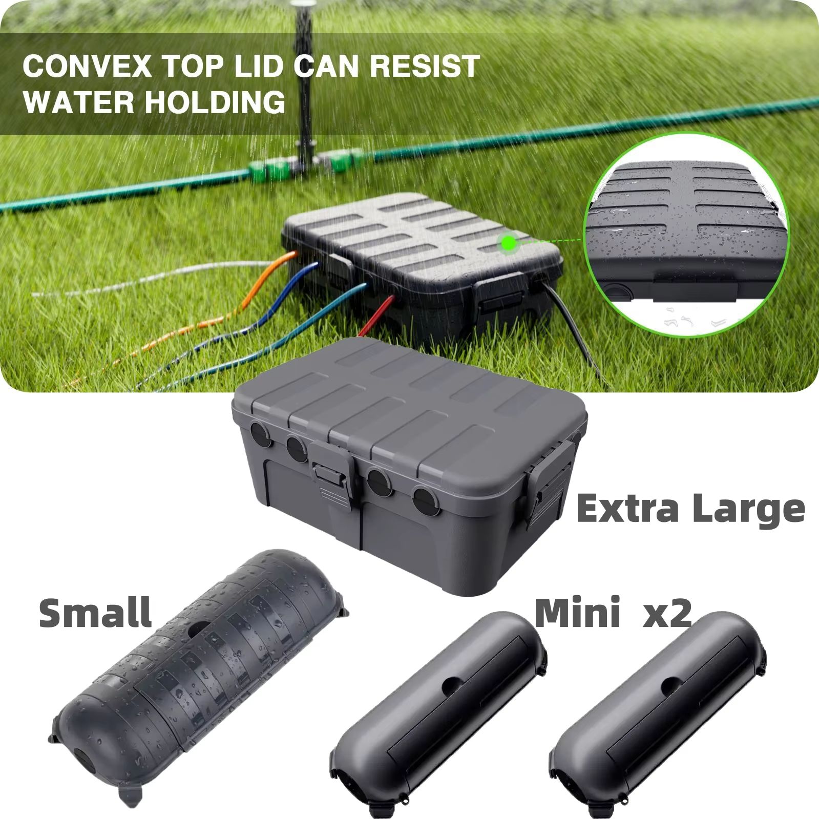 Outdoor Lighting Cable - Duże, wodoodporne osłony kablowe do zewnętrznych
