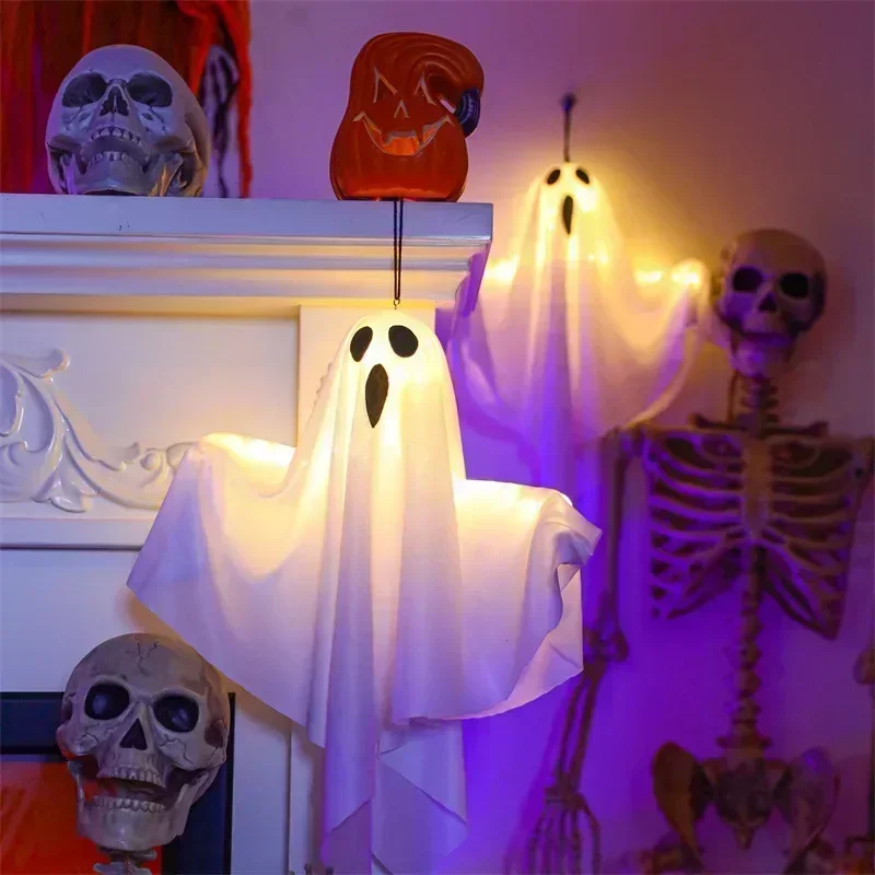 Outdoor Lighting On House - Lampka nocna LED na Halloween 2025,