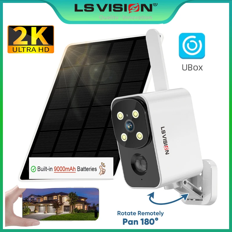 Outdoor Lighting Wireless - Kamera solarna LS VISION do użytku