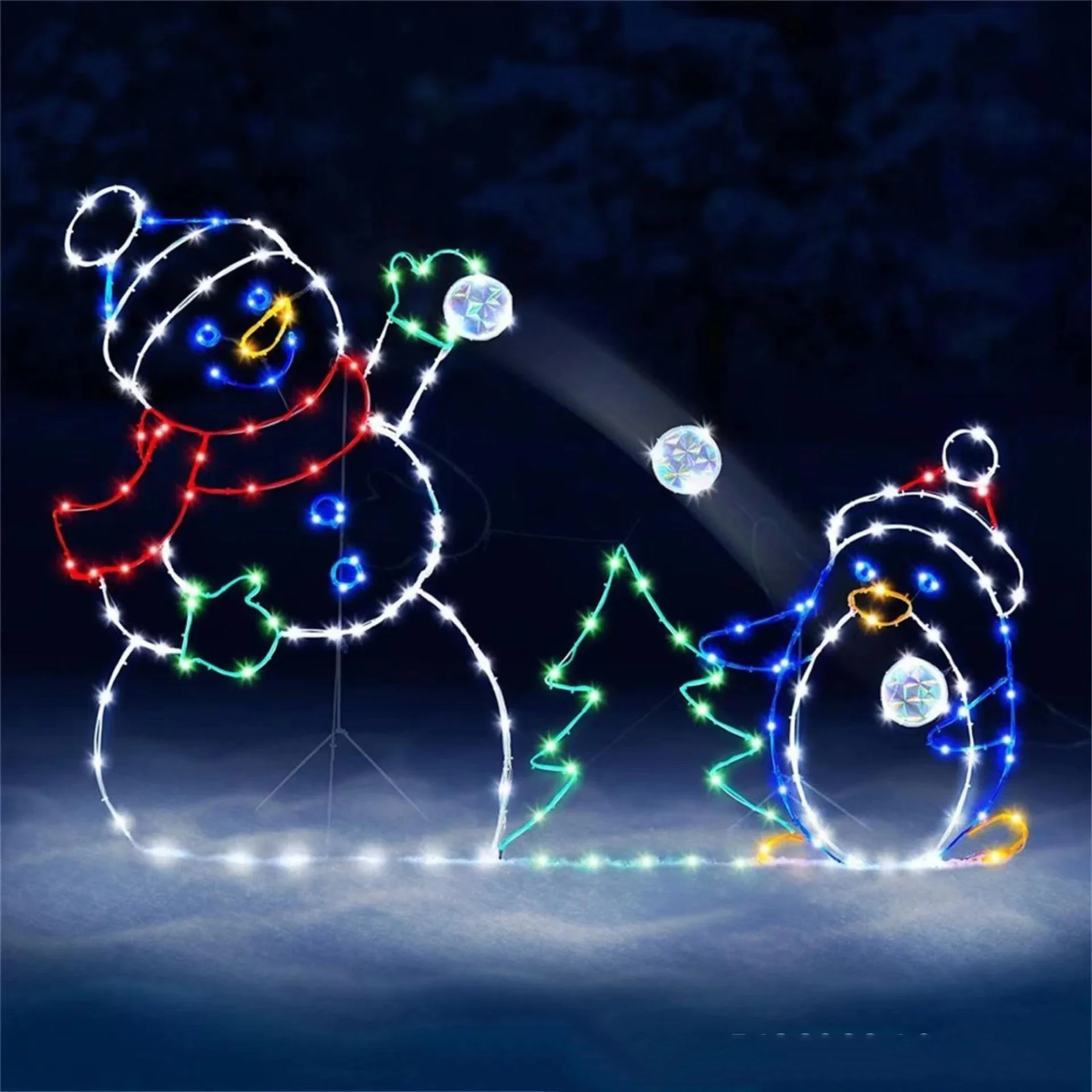 Animowany Śnieżynka Świetlna L – Outdoor Lighting On House recenzja i cena