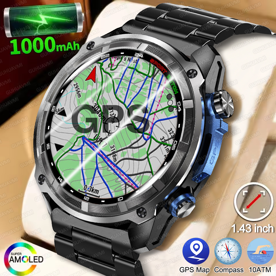 Smartwatch T-Rex3 Pro GPS z ma – Outdoor Lighting Wireless recenzja i cena