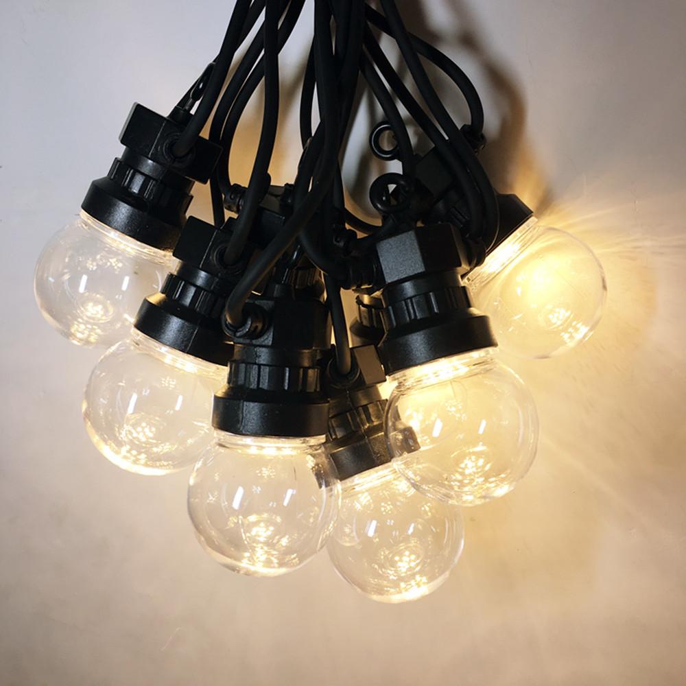 Lampki sznurkowe IP65 G50 Biał – Outdoor Lighting Cable recenzja i cena
