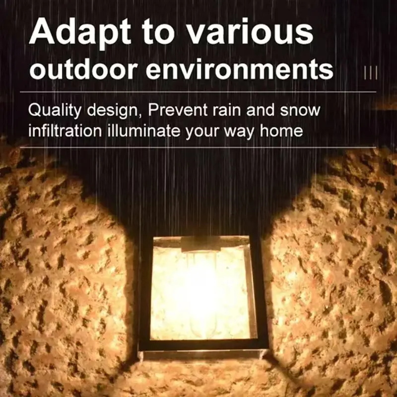 Zewnętrzna solarna lampa ścien – Outdoor Lighting On House recenzja i cena