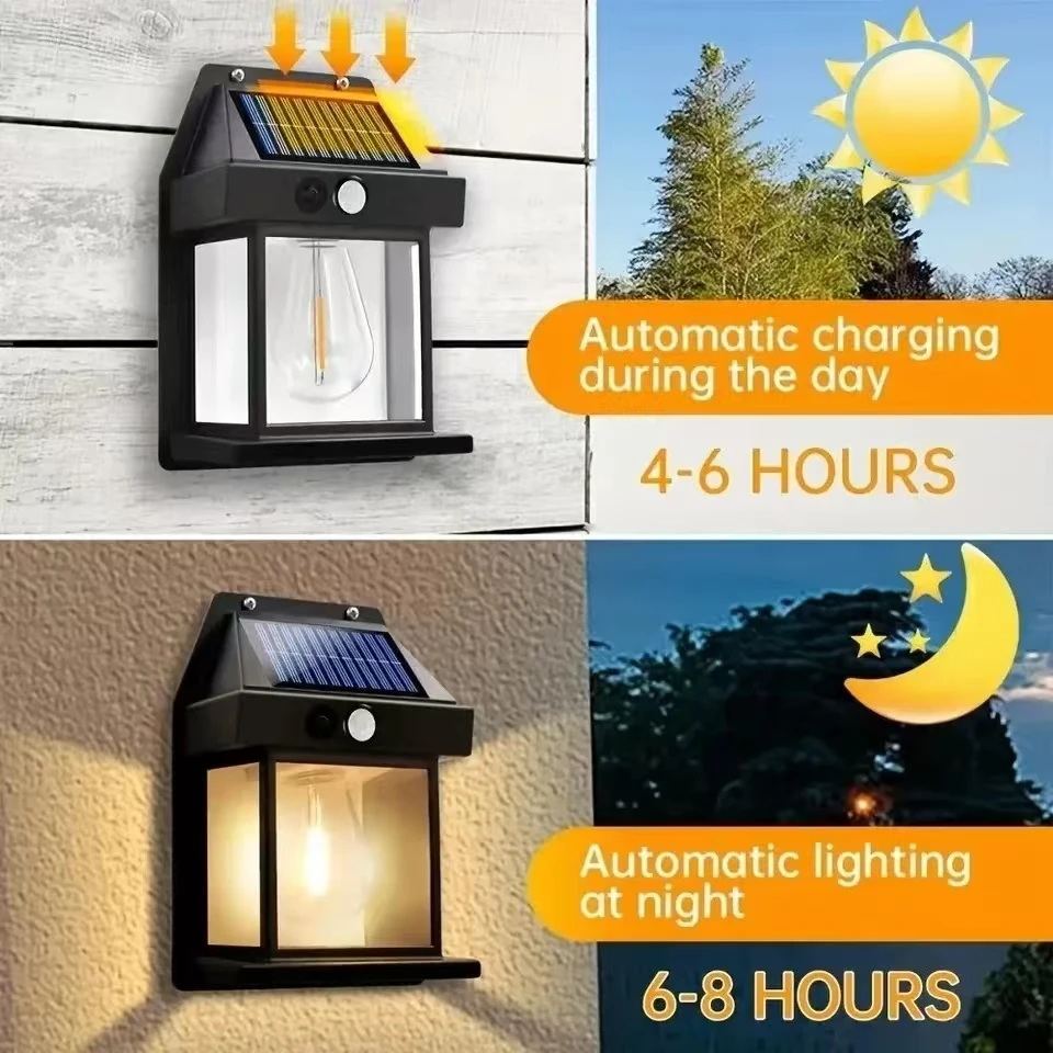 Zewnętrzna solarna lampa ścien – Outdoor Lighting On House recenzja i cena