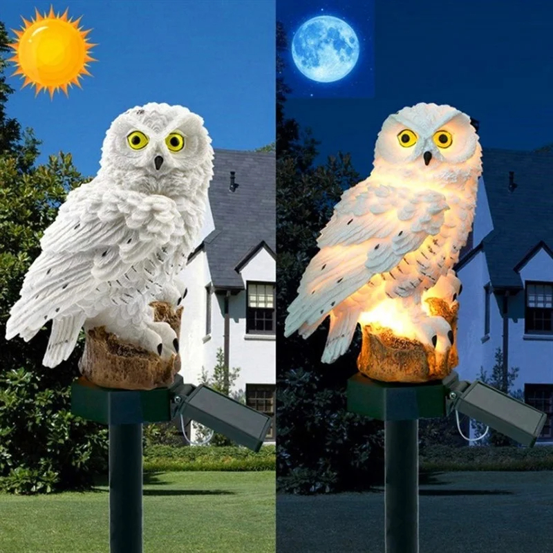 Solarna Statua Sowy, Lampa Ogr – Outdoor Lighting Brands recenzja i cena