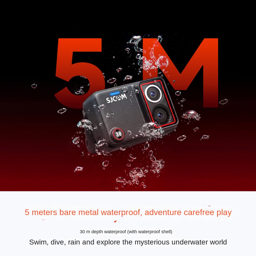 Kamera sportowa SJCAM SJ30 8K  – Outdoor Lighting Wireless recenzja i cena