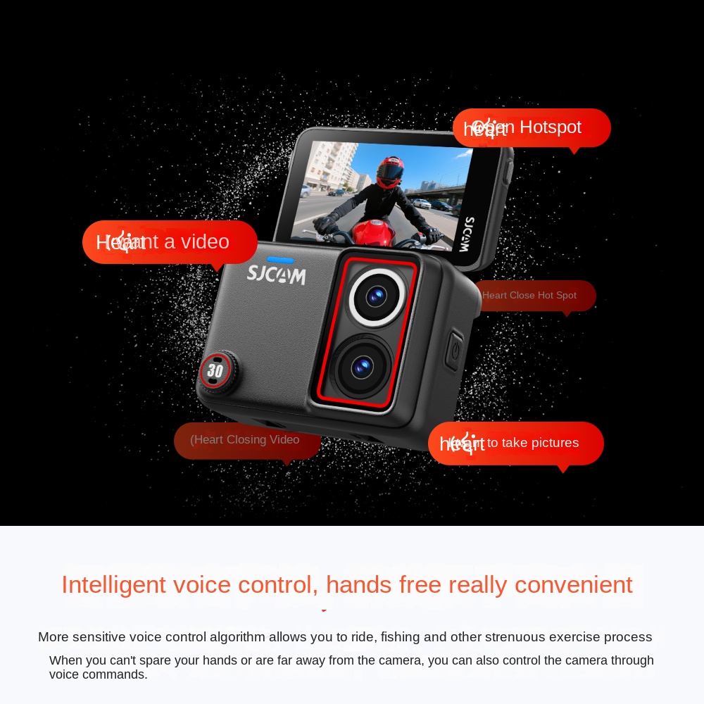 Kamera sportowa SJCAM SJ30 8K  – Outdoor Lighting Wireless recenzja i cena