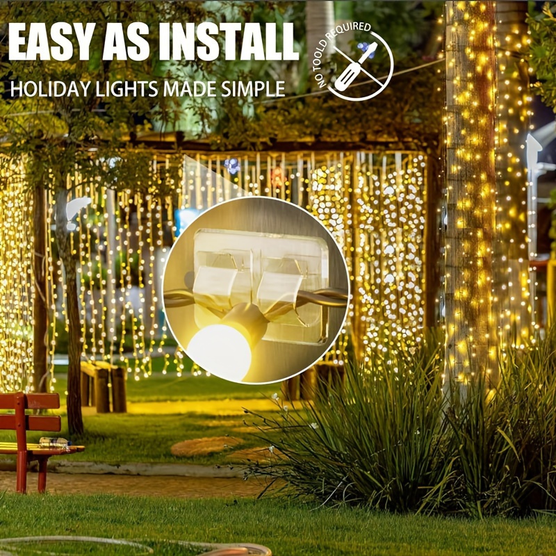 4/10 szt. Haczyków do lampek z – Outdoor Lighting Cable recenzja i cena