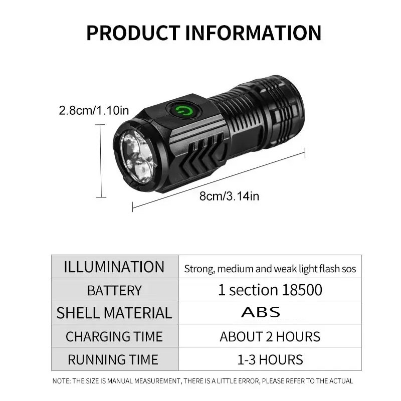 Mini latarka 3LED z klipsem do – Outdoor Lighting Brands recenzja i cena