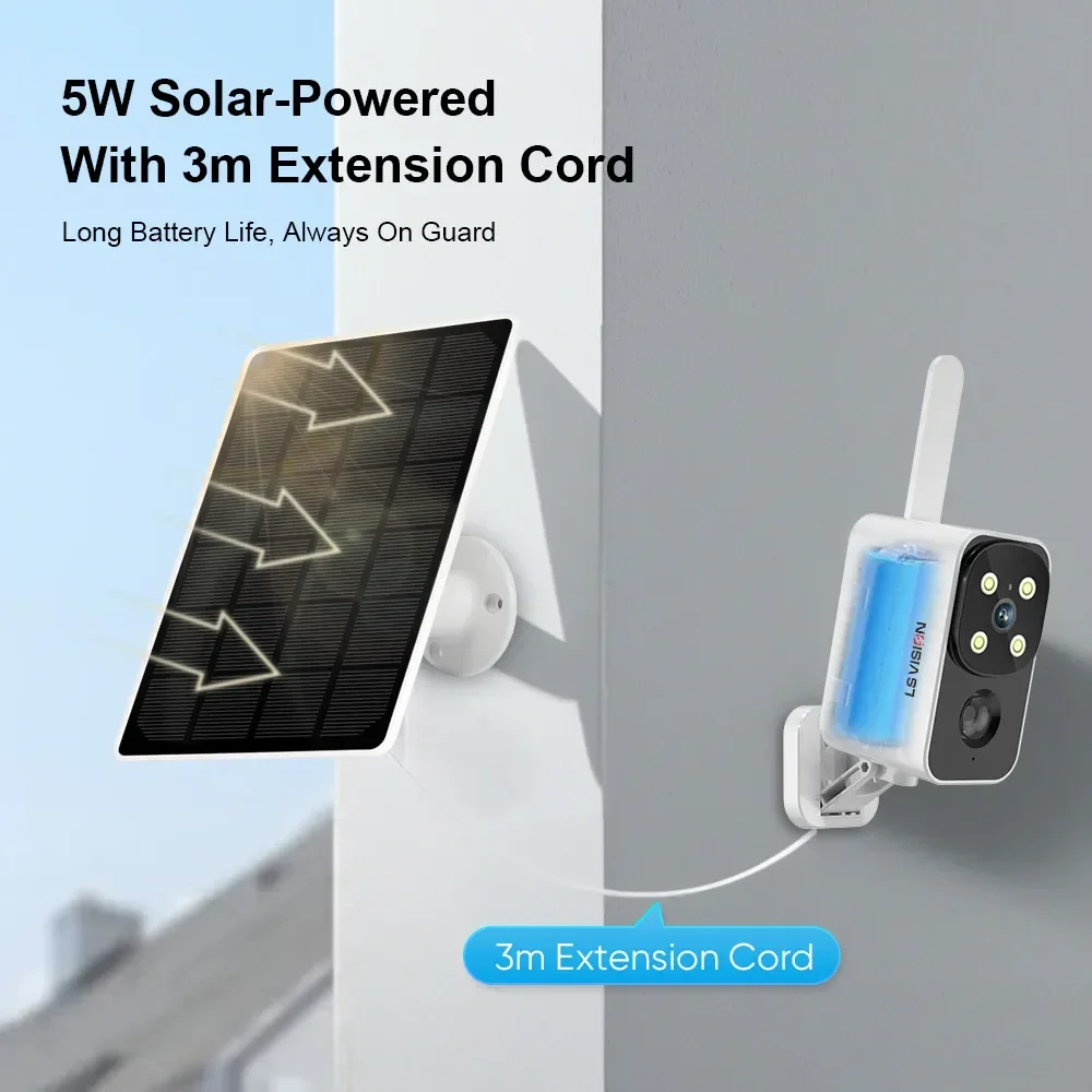 Kamera solarna LS VISION do uż – Outdoor Lighting Wireless recenzja i cena