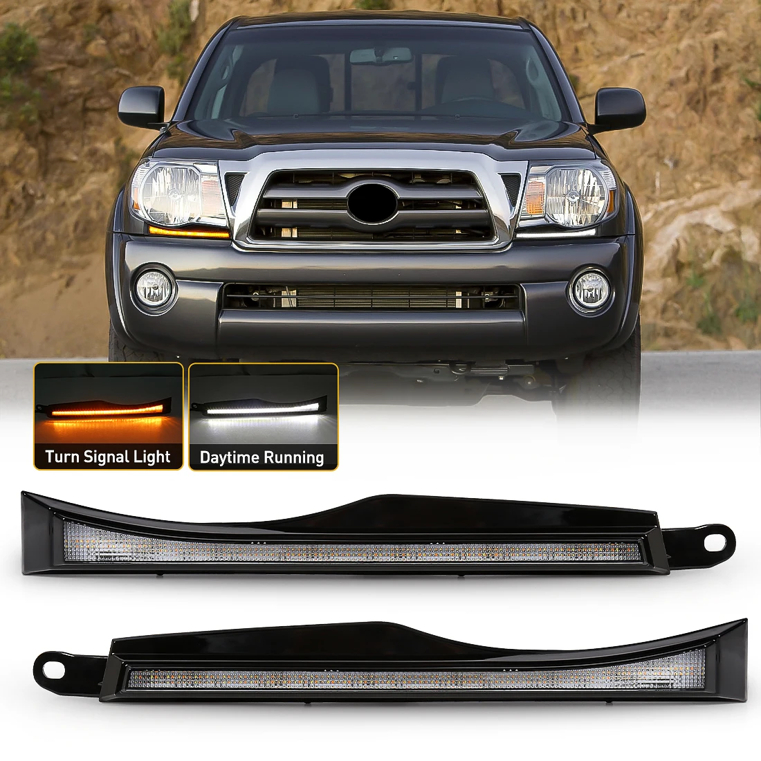 LED DRL do Toyoty Tacoma 2005  – Outdoor Lighting Yellow recenzja i cena